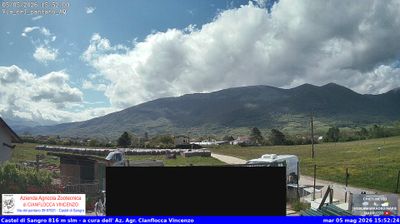 immagine della webcam nei dintorni di San Donato Val di Comino: webcam Castel di Sangro