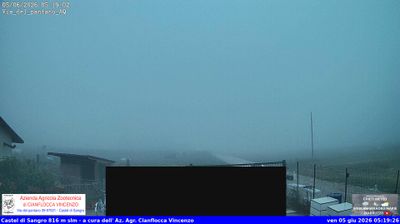 immagine della webcam nei dintorni di San Donato Val di Comino: webcam Castel di Sangro