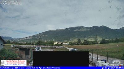 immagine della webcam nei dintorni di Rivisondoli: webcam Castel di Sangro