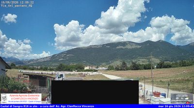 immagine della webcam nei dintorni di Macchia d'Isernia: webcam Castel di Sangro