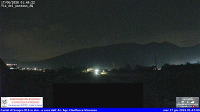 immagine della webcam nei dintorni di Rionero Sannitico: webcam Castel di Sangro