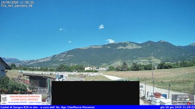 immagine della webcam nei dintorni di Pescasseroli: webcam Castel di Sangro