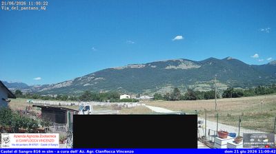 immagine della webcam nei dintorni di Pescasseroli: webcam Castel di Sangro