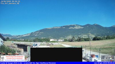 immagine della webcam nei dintorni di Macchia d'Isernia: webcam Castel di Sangro