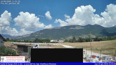 immagine della webcam nei dintorni di Monteferrante: webcam Castel di Sangro