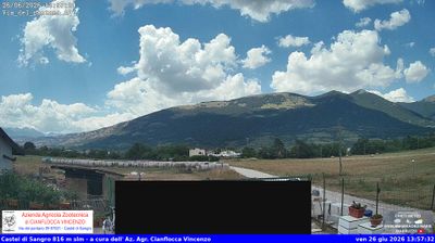 immagine della webcam nei dintorni di Santa Maria del Molise: webcam Castel di Sangro