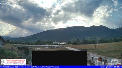 immagine della webcam nei dintorni di Monteroduni: webcam Castel di Sangro