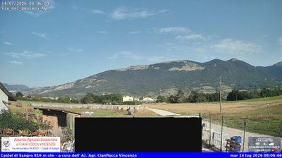 immagine della webcam nei dintorni di Pescopennataro: webcam Castel di Sangro