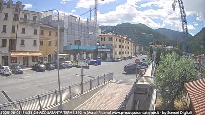 immagine della webcam nei dintorni di Montereale: webcam Acquasanta Terme