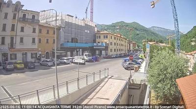 immagine della webcam nei dintorni di Sassotetto: webcam Acquasanta Terme