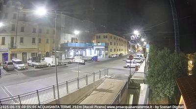 immagine della webcam nei dintorni di Montemonaco: webcam Acquasanta Terme