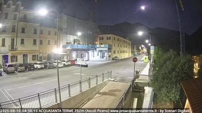 immagine della webcam nei dintorni di Castelluccio Norcia: webcam Acquasanta Terme