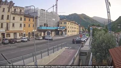 immagine della webcam nei dintorni di Teramo: webcam Acquasanta Terme