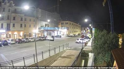 immagine della webcam nei dintorni di Montemonaco: webcam Acquasanta Terme