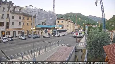 immagine della webcam nei dintorni di Fiastra: webcam Acquasanta Terme