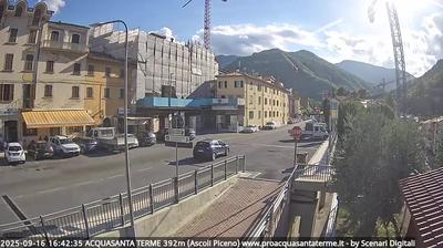 immagine della webcam nei dintorni di Campotosto: webcam Acquasanta Terme