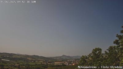 immagine della webcam nei dintorni di San Mauro Pascoli: webcam Poggio Berni
