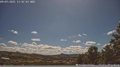 immagine della webcam nei dintorni di Roncofreddo: webcam Poggio Berni