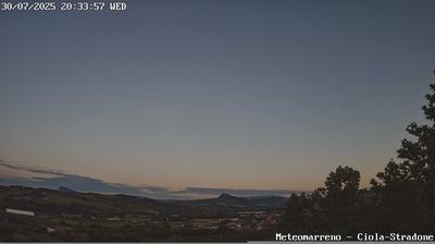 immagine della webcam nei dintorni di Bellaria Igea Marina: webcam Poggio Berni