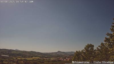 immagine della webcam nei dintorni di Verucchio: webcam Poggio Berni