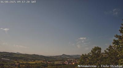immagine della webcam nei dintorni di Santarcangelo di Romagna: webcam Poggio Berni
