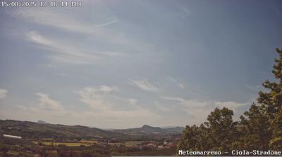 immagine della webcam nei dintorni di Macerata Feltria: webcam Poggio Berni