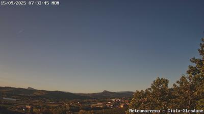 immagine della webcam nei dintorni di Sant'Agata Feltria: webcam Poggio Berni