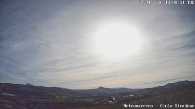 immagine della webcam nei dintorni di Fogliano Marina: webcam Poggio Berni