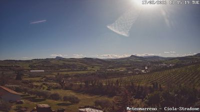 immagine della webcam nei dintorni di Santarcangelo di Romagna: webcam Poggio Berni