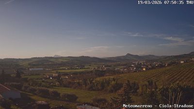 immagine della webcam nei dintorni di Roncofreddo: webcam Poggio Berni