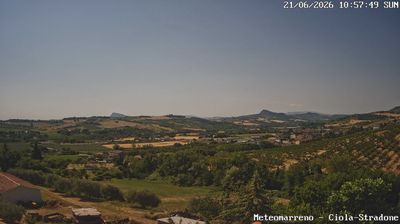 immagine della webcam nei dintorni di Macerata Feltria: webcam Poggio Berni