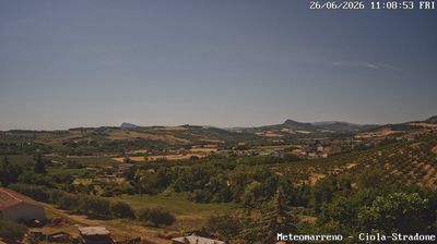 immagine della webcam nei dintorni di Rimini: webcam Poggio Berni