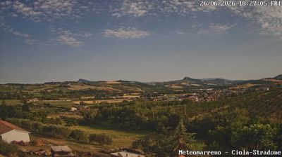 immagine della webcam nei dintorni di Rimini: webcam Poggio Berni