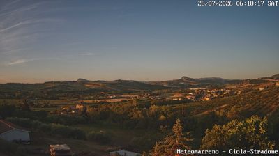 immagine della webcam nei dintorni di Pennabilli: webcam Poggio Berni