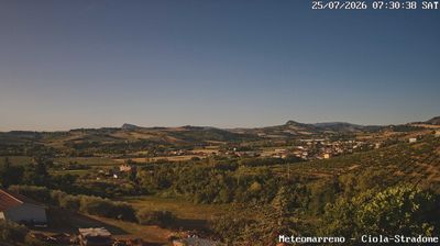 immagine della webcam nei dintorni di Frontino: webcam Poggio Berni