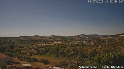 immagine della webcam nei dintorni di Portoverde: webcam Poggio Berni