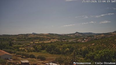 immagine della webcam nei dintorni di Santarcangelo di Romagna: webcam Poggio Berni