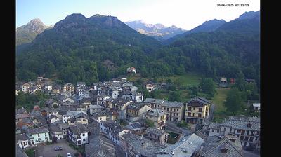 immagine della webcam nei dintorni di Ala di Stura: webcam Lemie