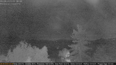 immagine della webcam nei dintorni di Torino Bric della Croce: webcam Rivalba