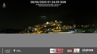 immagine della webcam nei dintorni di Castel di Sangro: webcam San Donato Val di Comino