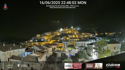 immagine della webcam nei dintorni di Acquaviva d'Isernia: webcam San Donato Val di Comino