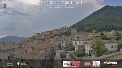 immagine della webcam nei dintorni di Civitella Alfedena: webcam San Donato Val di Comino