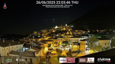 Preview delle webcam di San Donato Val di Comino