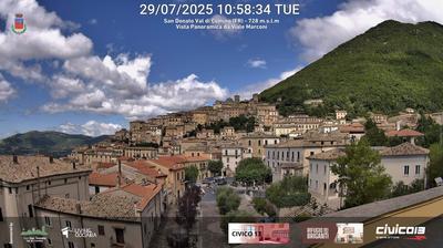 immagine della webcam nei dintorni di Aremogna: webcam San Donato Val di Comino