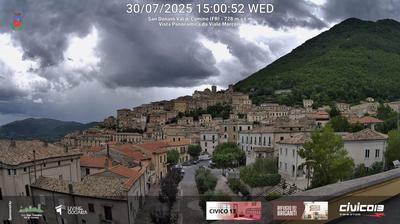 immagine della webcam nei dintorni di Villetta Barrea: webcam San Donato Val di Comino