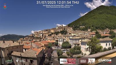 immagine della webcam nei dintorni di Bisegna: webcam San Donato Val di Comino