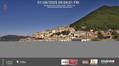 immagine della webcam nei dintorni di Rionero Sannitico: webcam San Donato Val di Comino