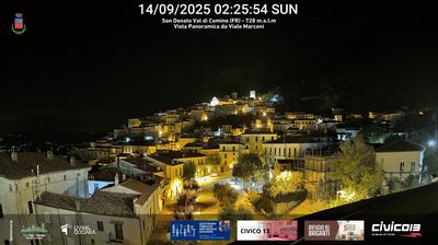 immagine della webcam nei dintorni di Bisegna: webcam San Donato Val di Comino