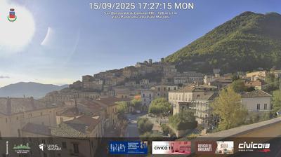 immagine della webcam nei dintorni di Aquino: webcam San Donato Val di Comino