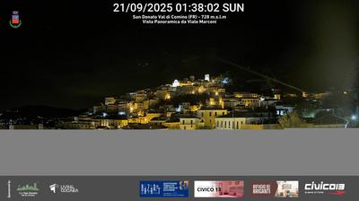 immagine della webcam nei dintorni di Pico: webcam San Donato Val di Comino